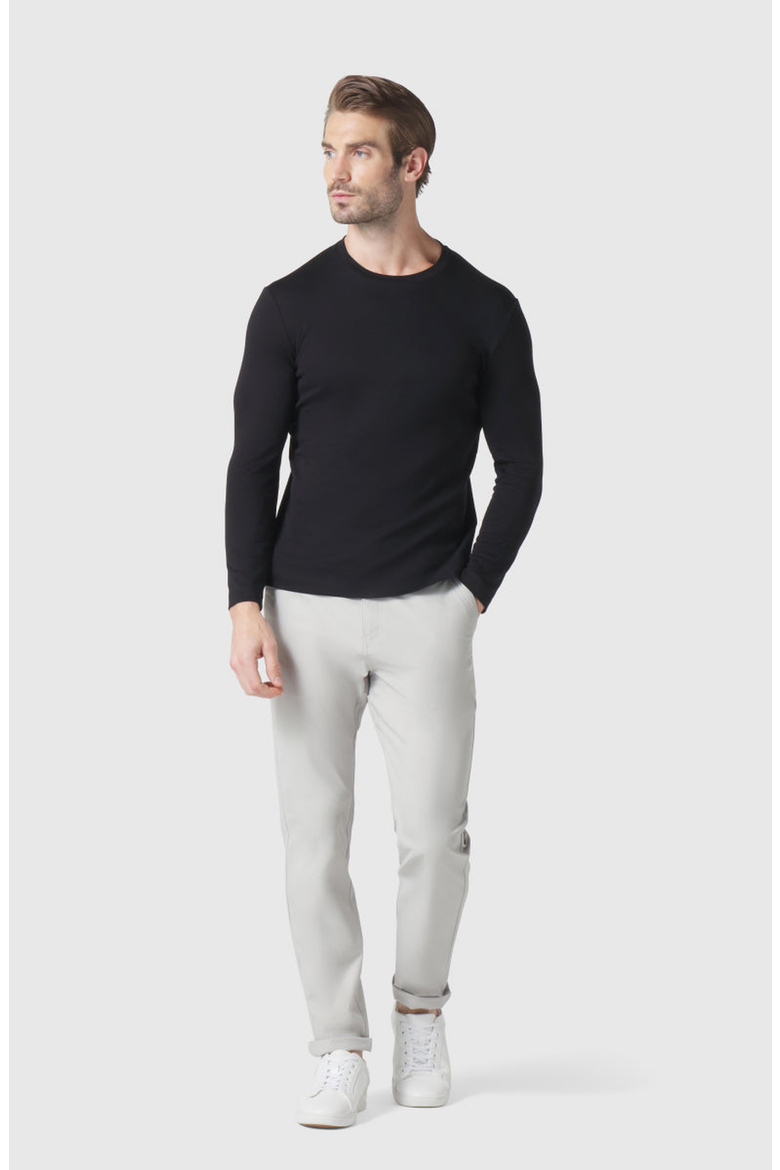 Precision Long Sleeve Shirt, Alternate, color, True Black