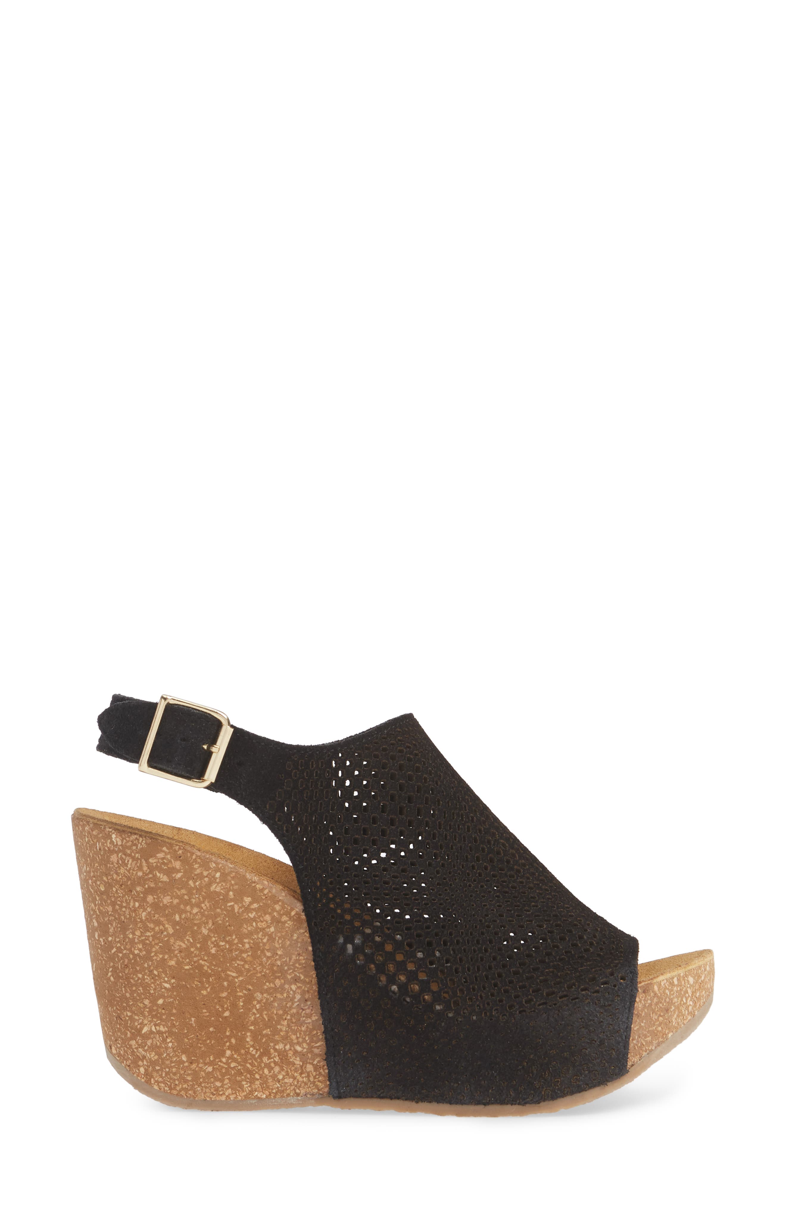 Bos. & Co. Savona Wedge Sandal, Alternate, color, 