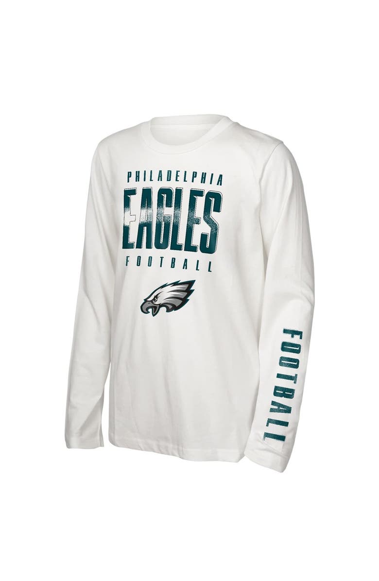 Outerstuff Youth Outerstuff Philadelphia Eagles The Mix Combo T-Shirt Set, Alternate, color, Green