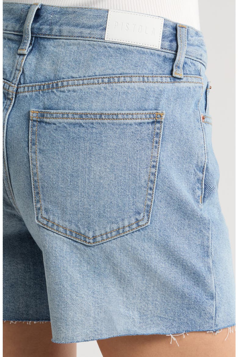 Andie High Waist Denim Cutoff Shorts, Alternate, color, NOTION