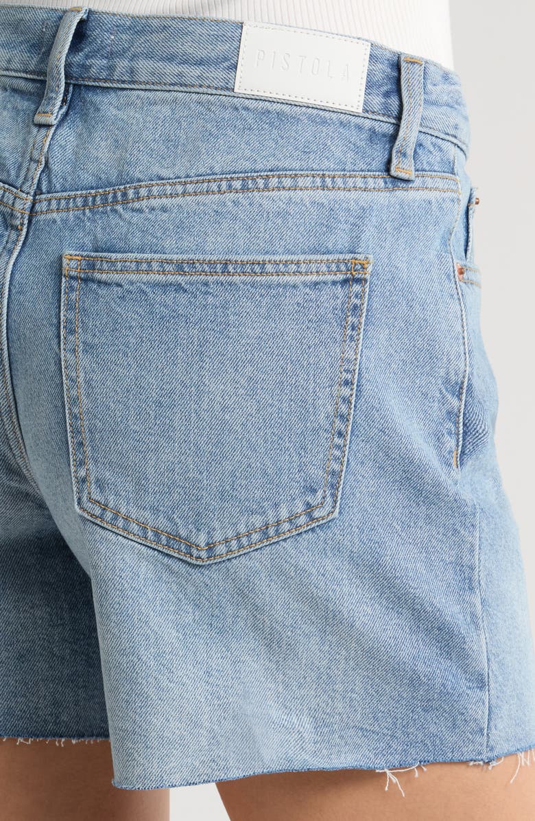 Pistola Andie High Waist Denim Cutoff Shorts, Alternate, color, Notion