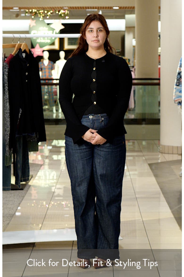 Verne Button Front Knit Top video