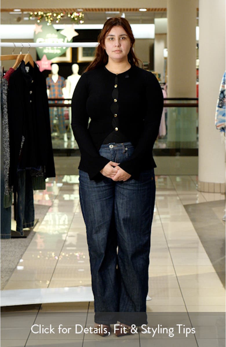 Verne Button Front Knit Top, sales video thumbnail