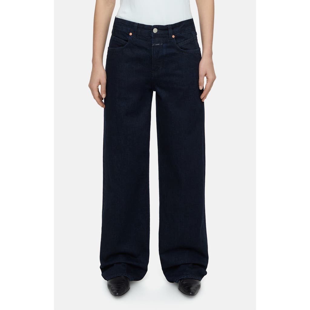 Closed Nikka Wide Leg Jeans In Blue