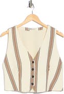 DRESS TO V-Neck Stripe Vest