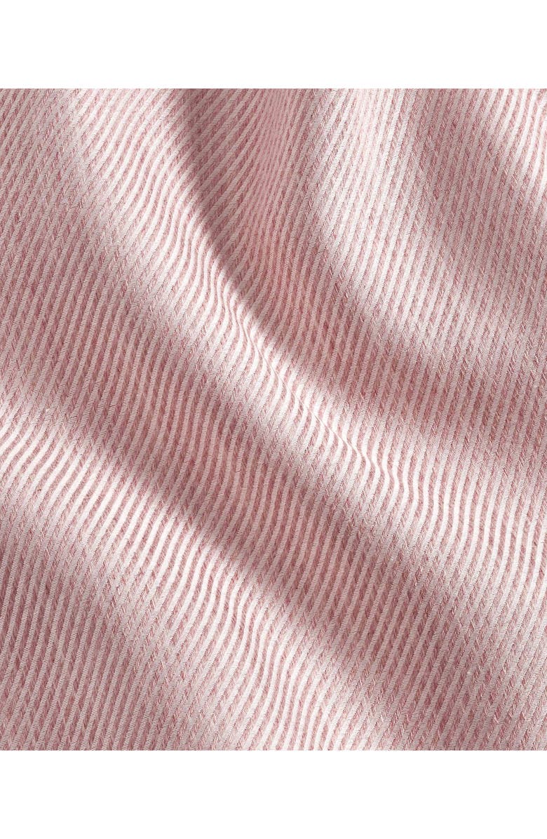 David Donahue Cotton & Cashmere Solid Sport Shirt, Alternate, color, Pink