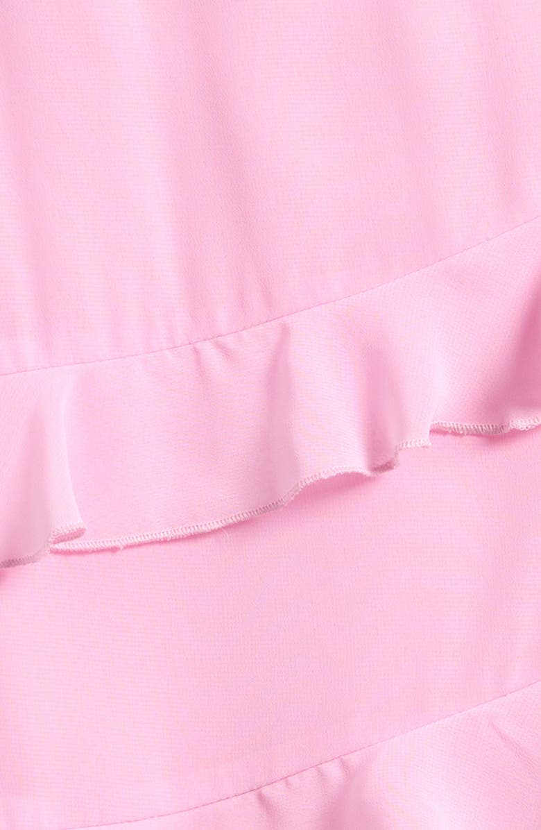 Ava & Yelly Kids' One-Shoulder Ruffle Dress, Alternate, color, Blush