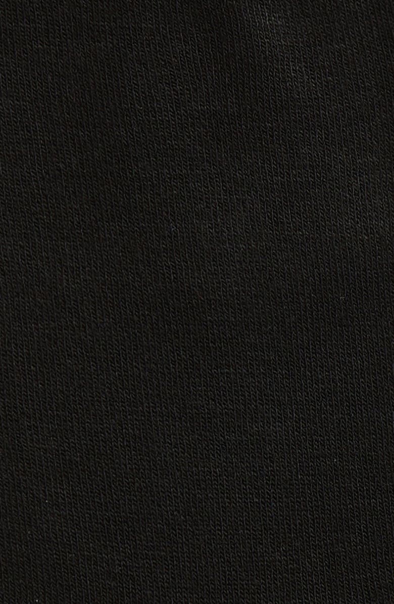 Nordstrom Lightweight Crew Socks, Alternate, color, Black