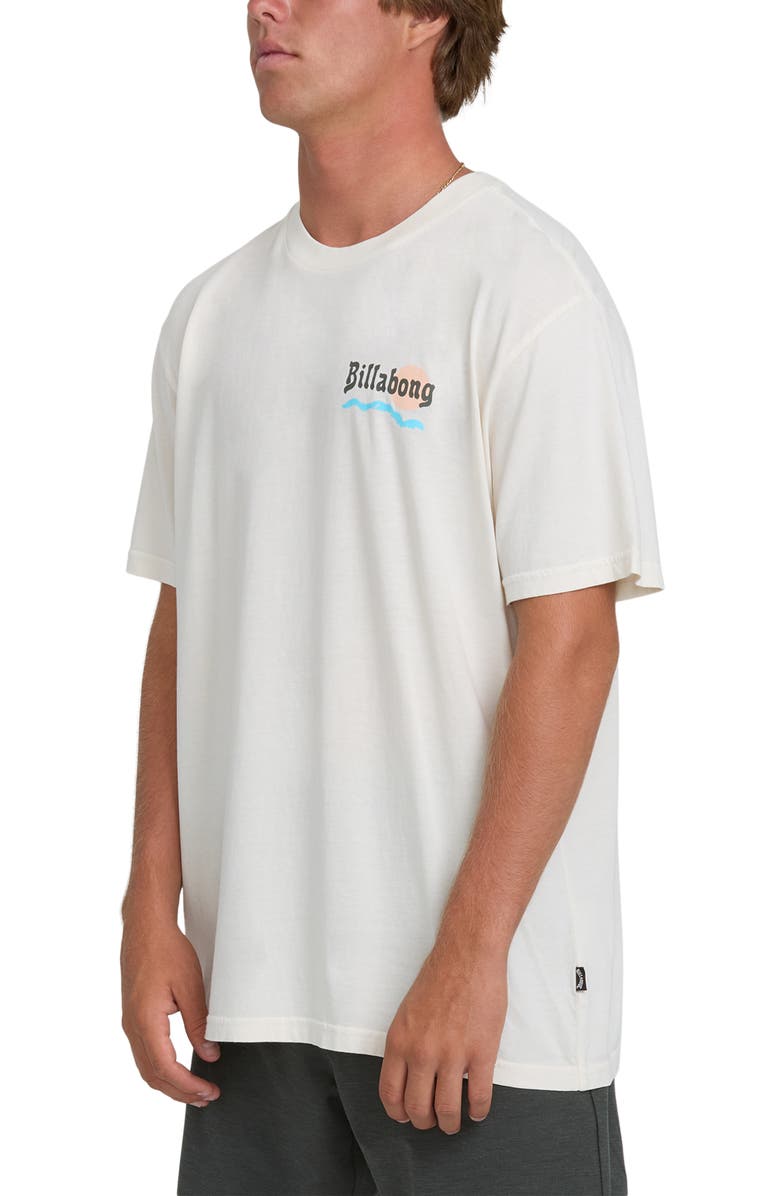 Billabong Loner WW Premium Graphic T-Shirt, Alternate, color, Off White