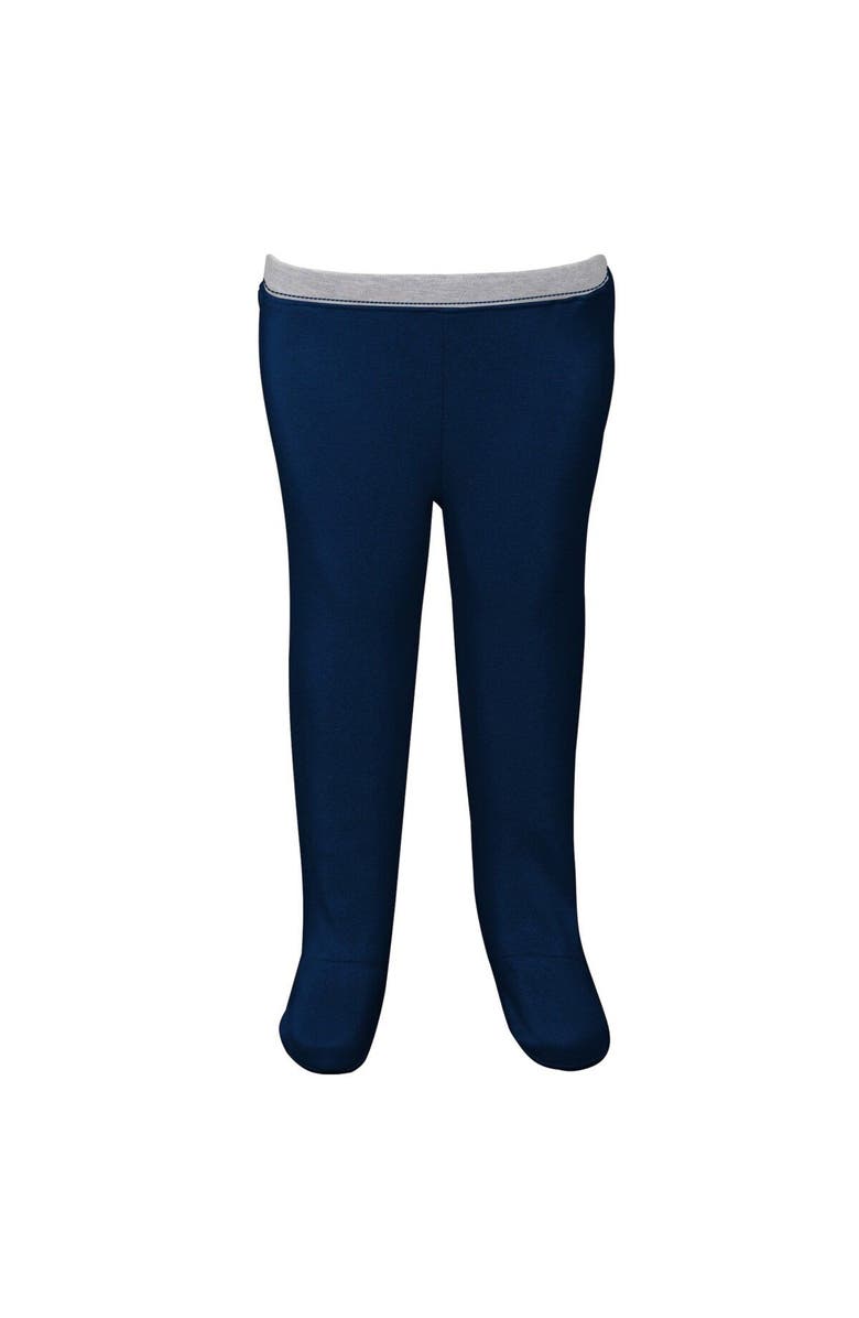 Outerstuff Newborn & Infant White/Navy New England Patriots Dream Team Bodysuit Pants & Hat Set, Alternate, color, 