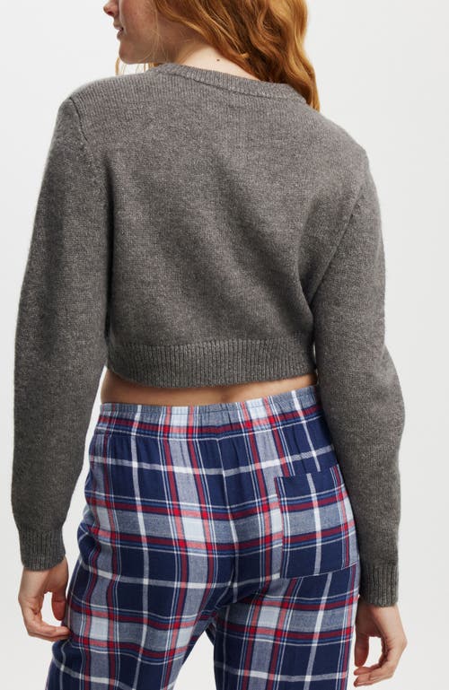 COTTON ON BODY CROPPED KNIT CARDIGAN