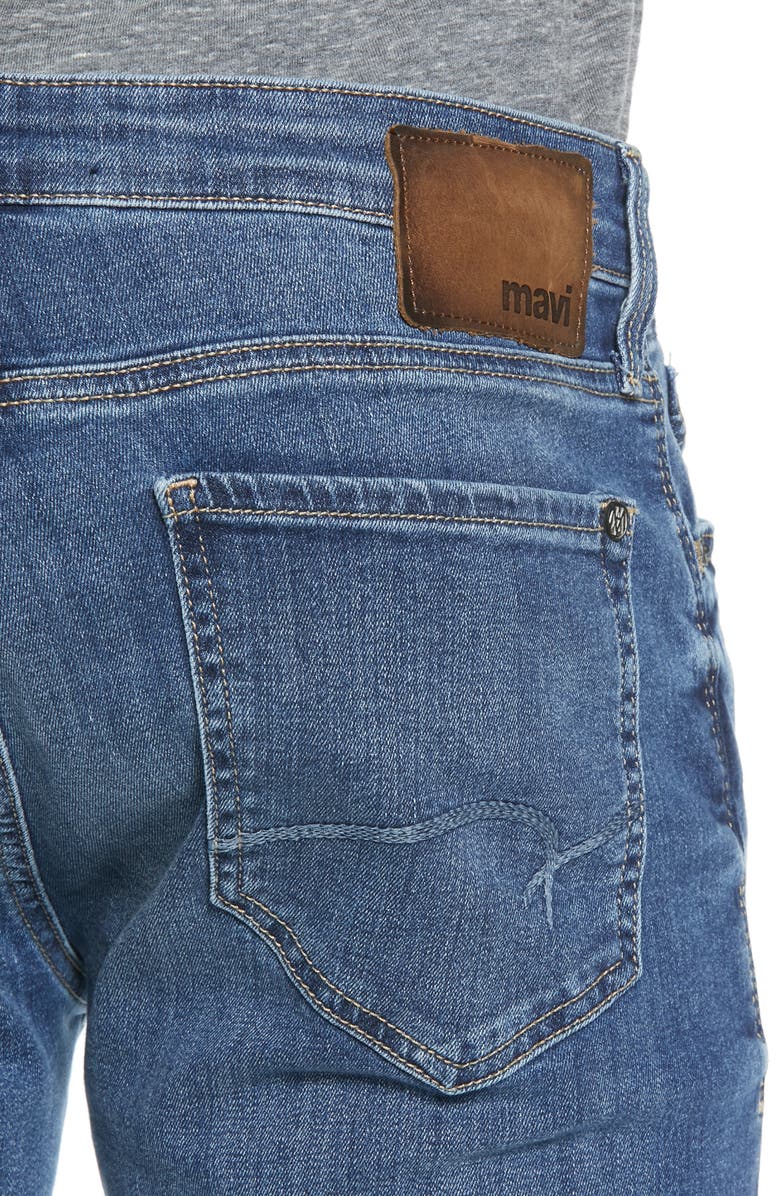 Mavi Jeans Zach Straight Leg Jeans, Alternate, color, 