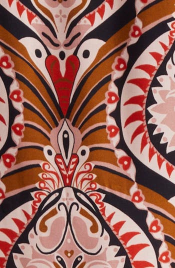 Pineapple Jewelry Long Sleeve Maxi Dress