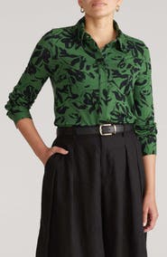 Universal Standard Elbe Button-Up Shirt