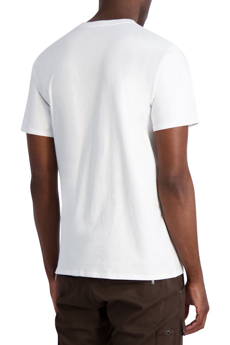 Logo Crewneck T-Shirt, Alternate, color, WHITE