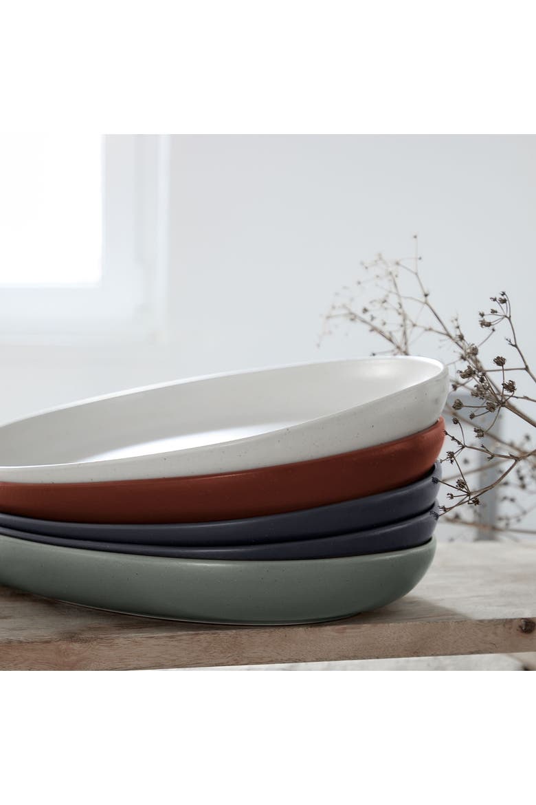 Pacifica Oval platter, Alternate, color, Salt