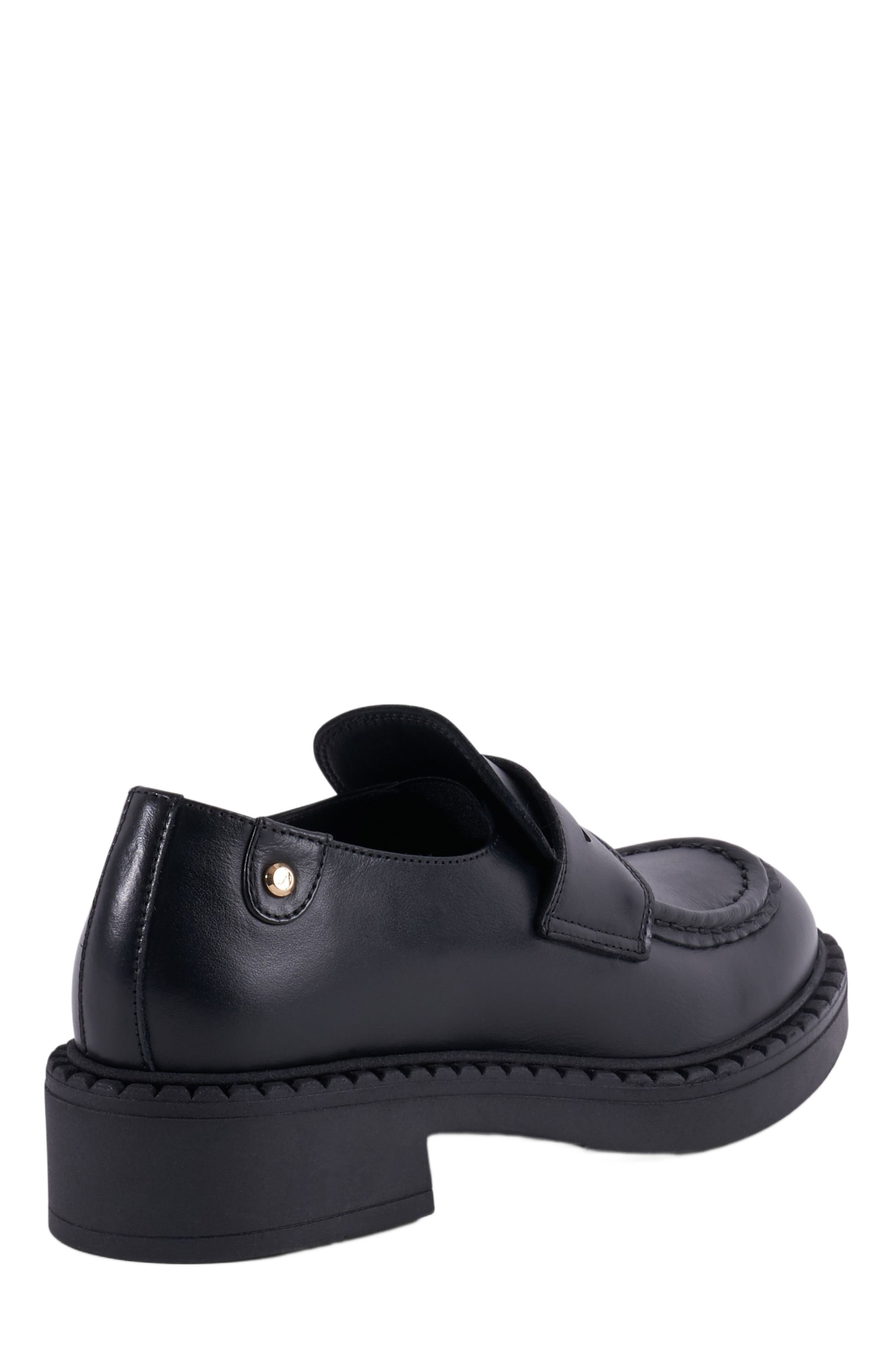 Stinaa.J Emma Orthopedic Loafers, Alternate, color, Black Leather
