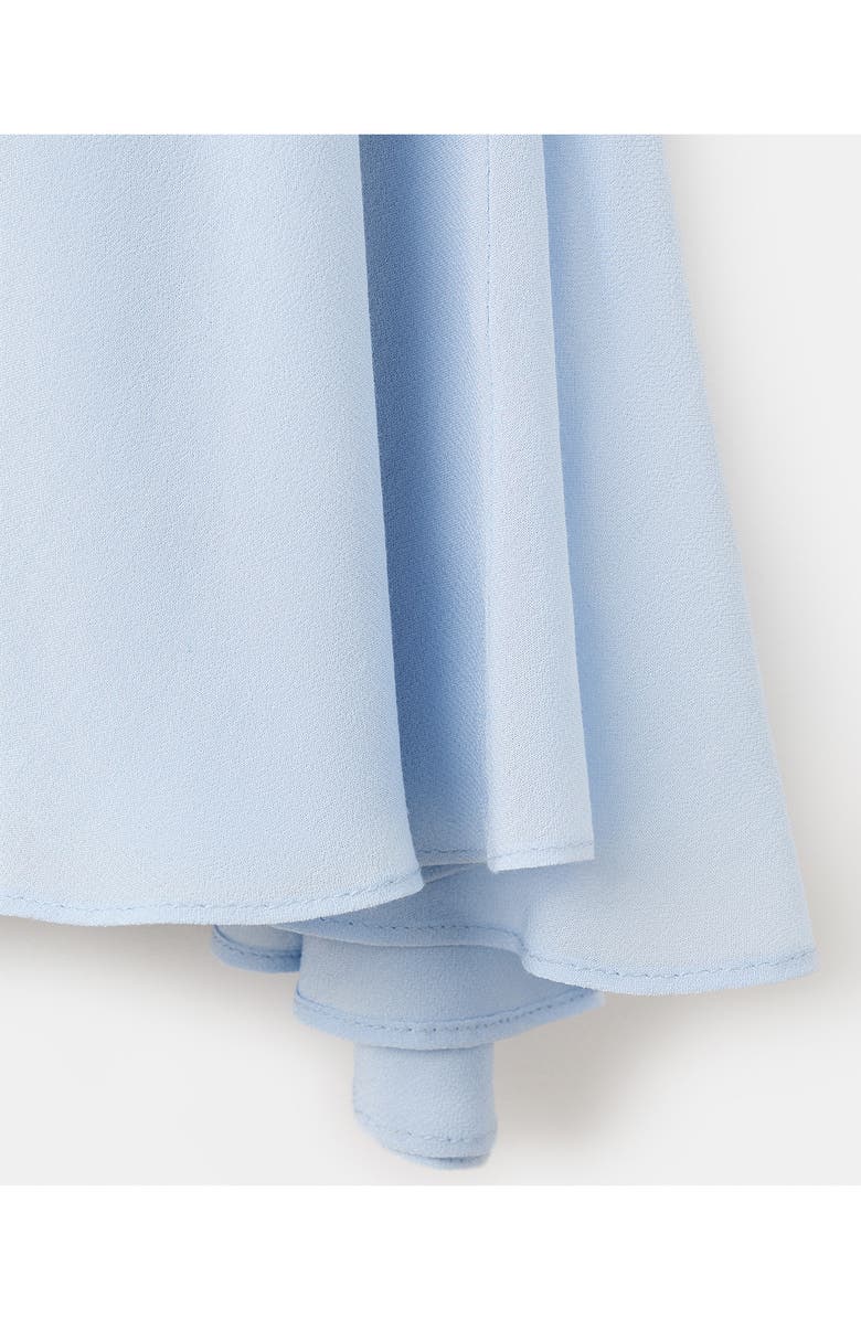 MANGO Asymmetric Ruched Dress, Alternate, color, 