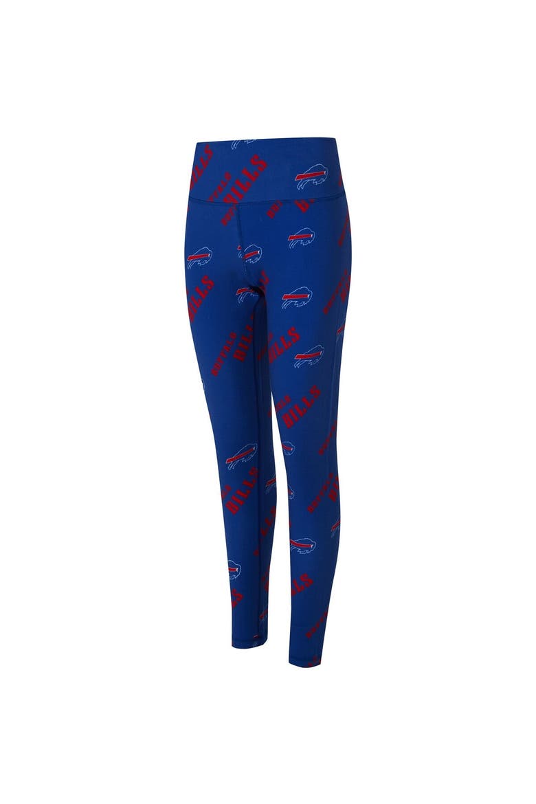 Women's Concepts Sport Royal Buffalo Bills Mosaic Allover Print Leggings, Alternate, color, Royal