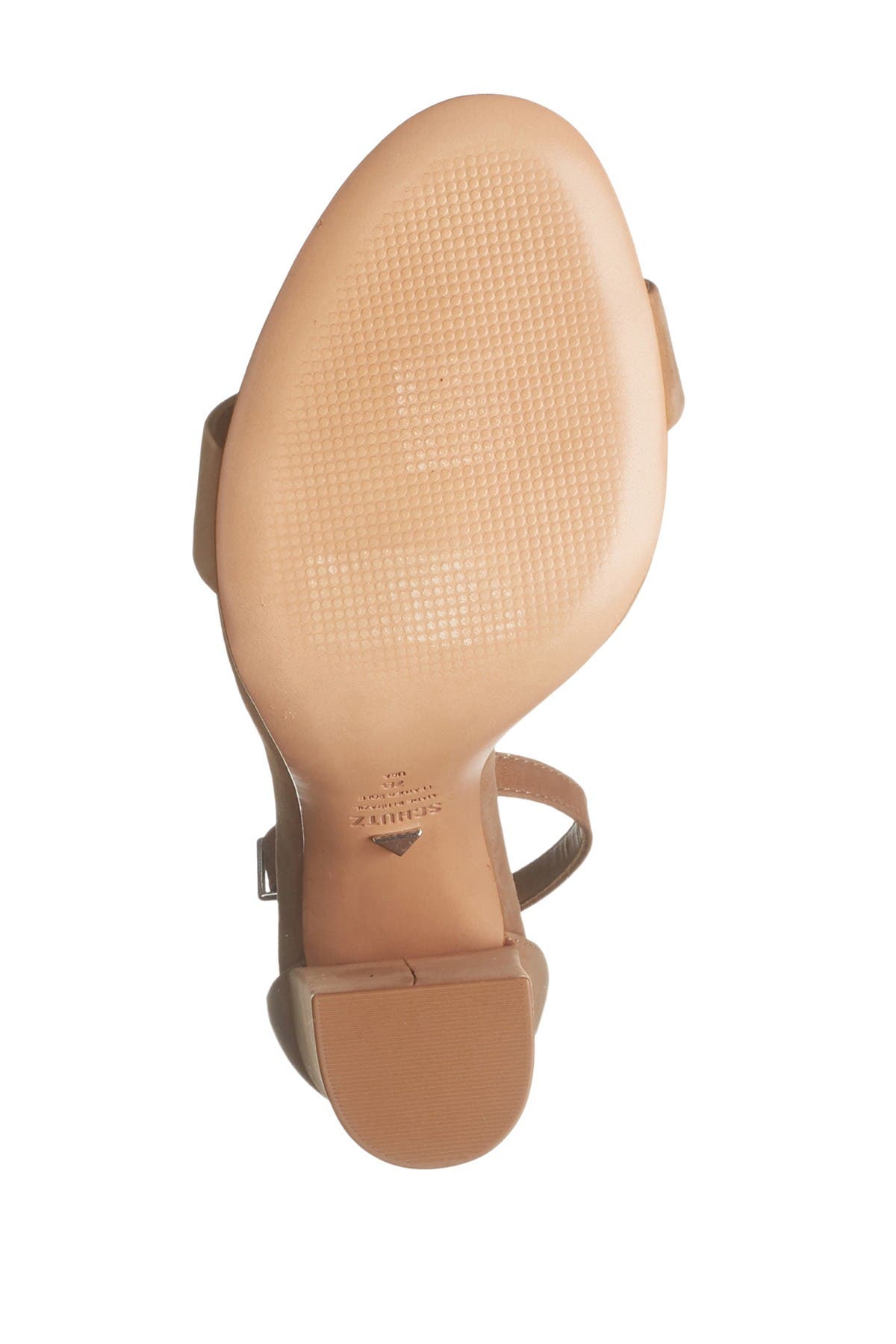 Schutz Enida Suede Block Heel Sandal, Alternate, color, 