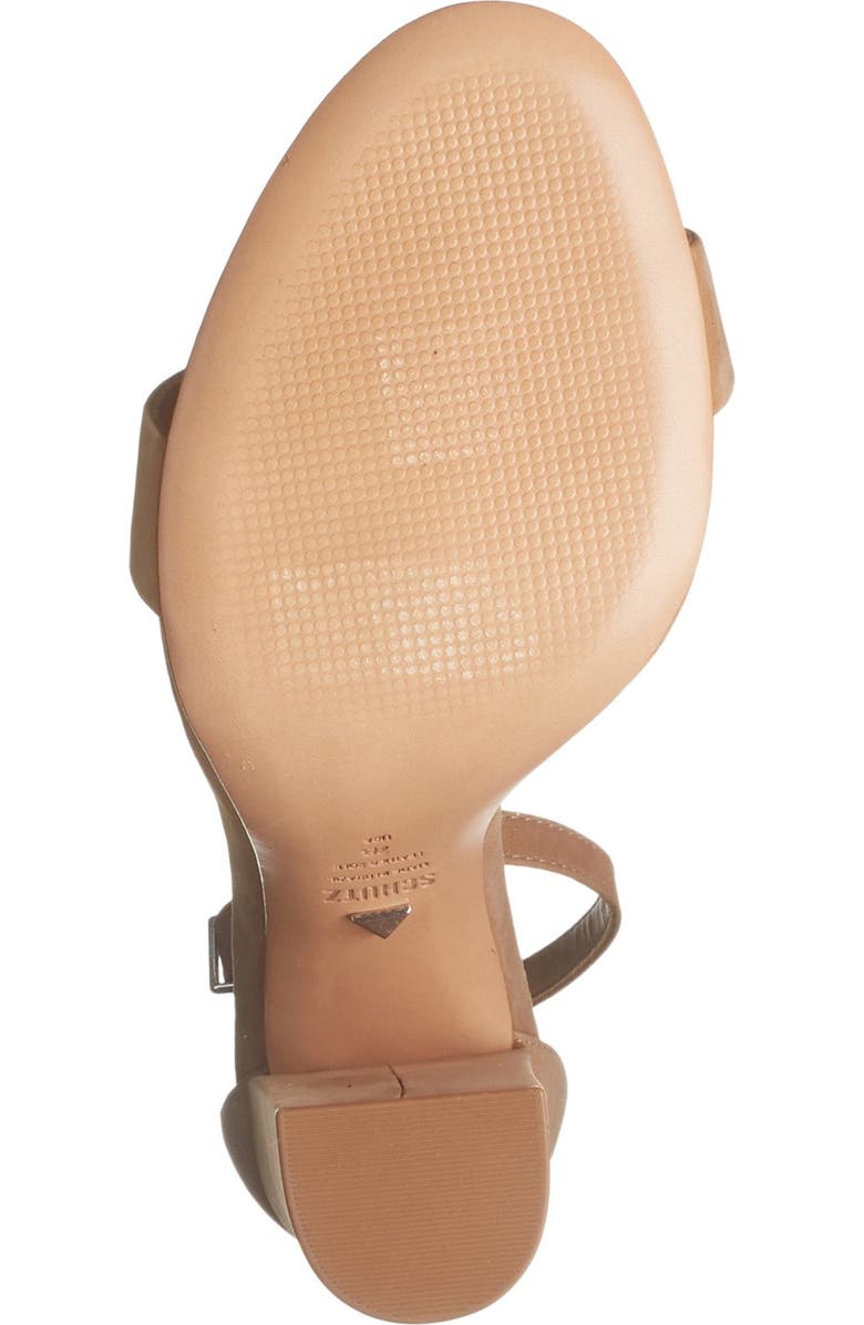 Schutz Enida Suede Block Heel Sandal, Alternate, color,