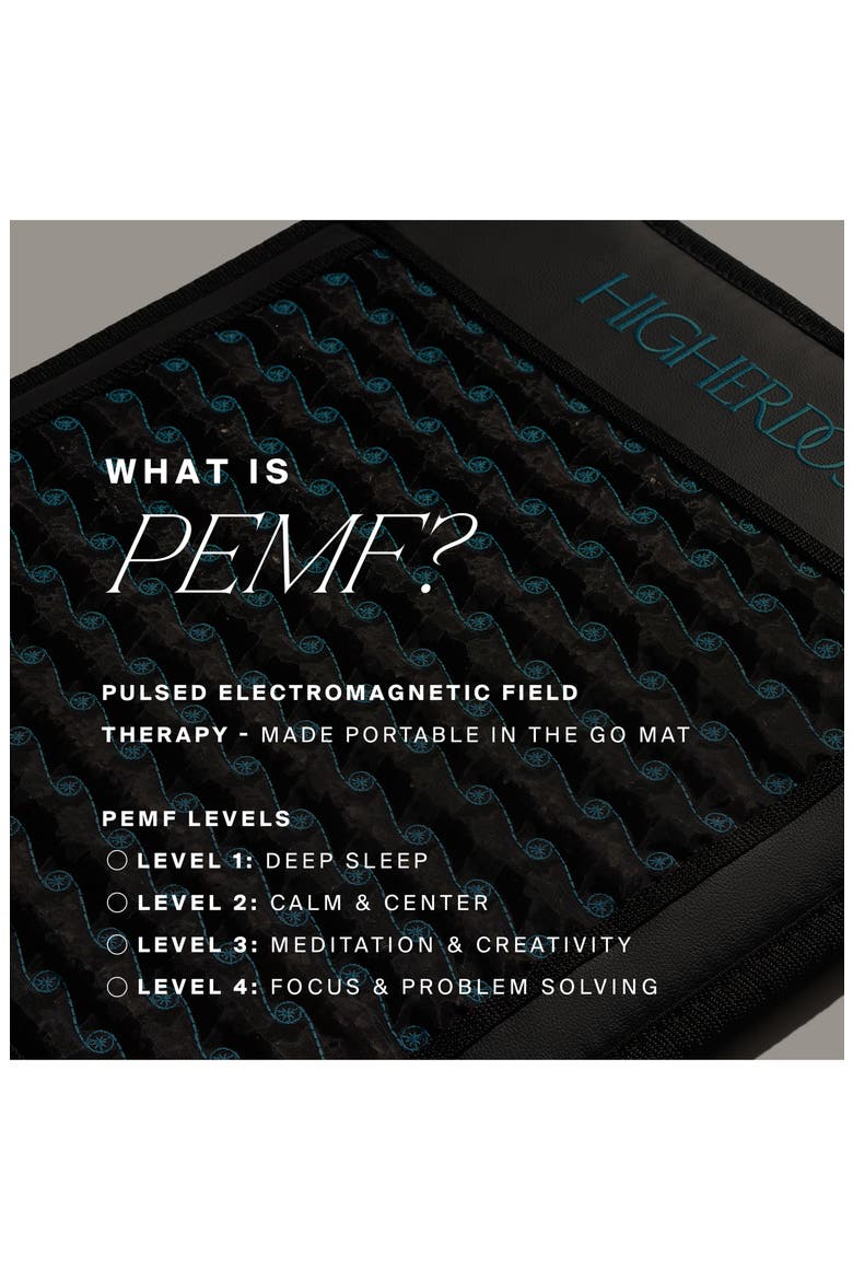 Infrared PEMF GO Mat, Alternate, color, BLACK MULTI