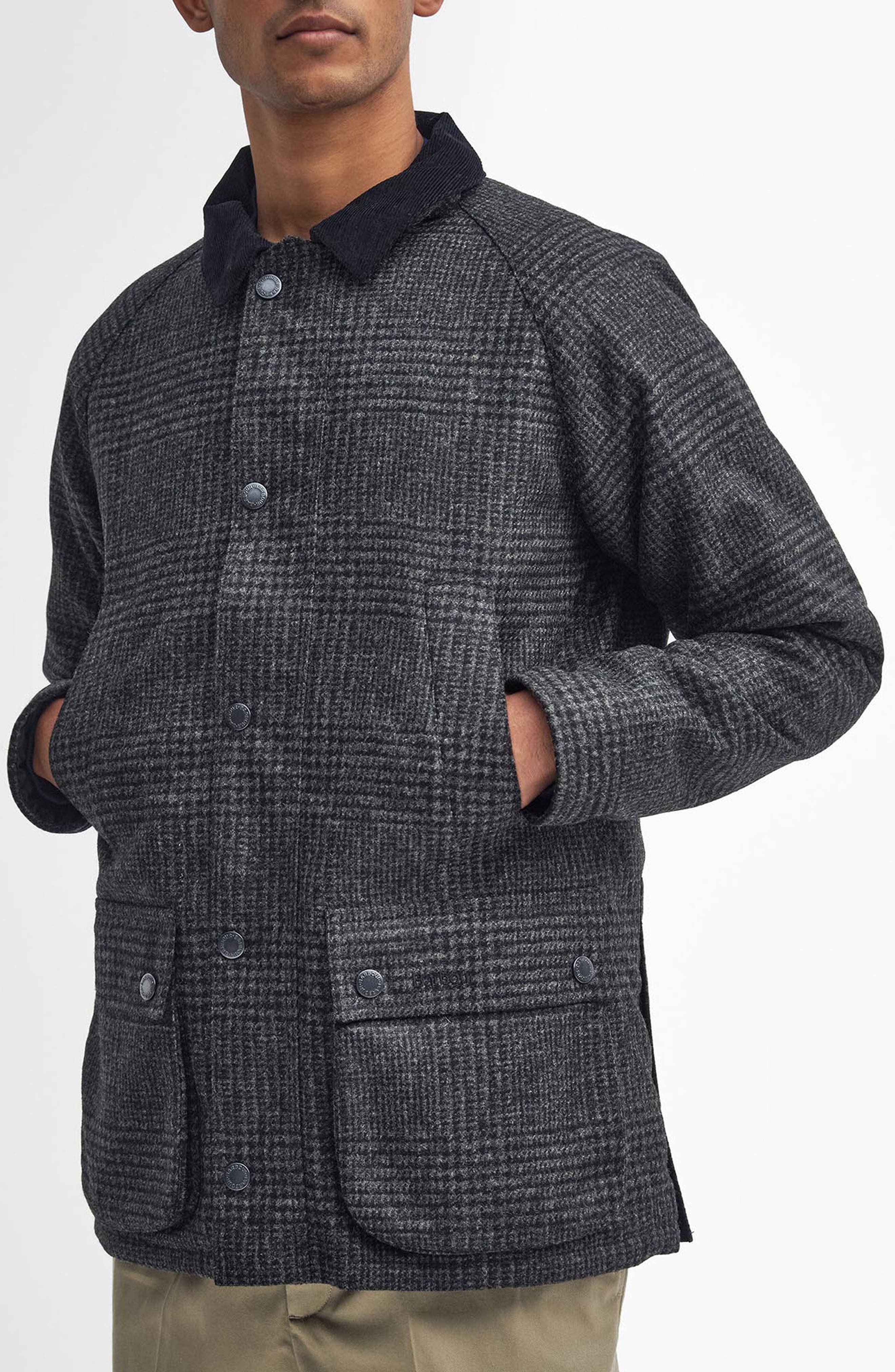Bedale Check Wool Jacket (Men) | Nordstromrack
