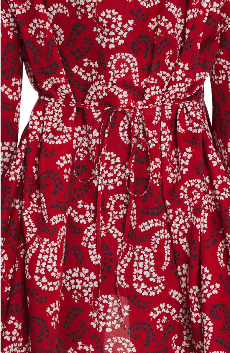 Lanvin PRINTED SHIRT IN COTTON VOILE, Alternate, color, 