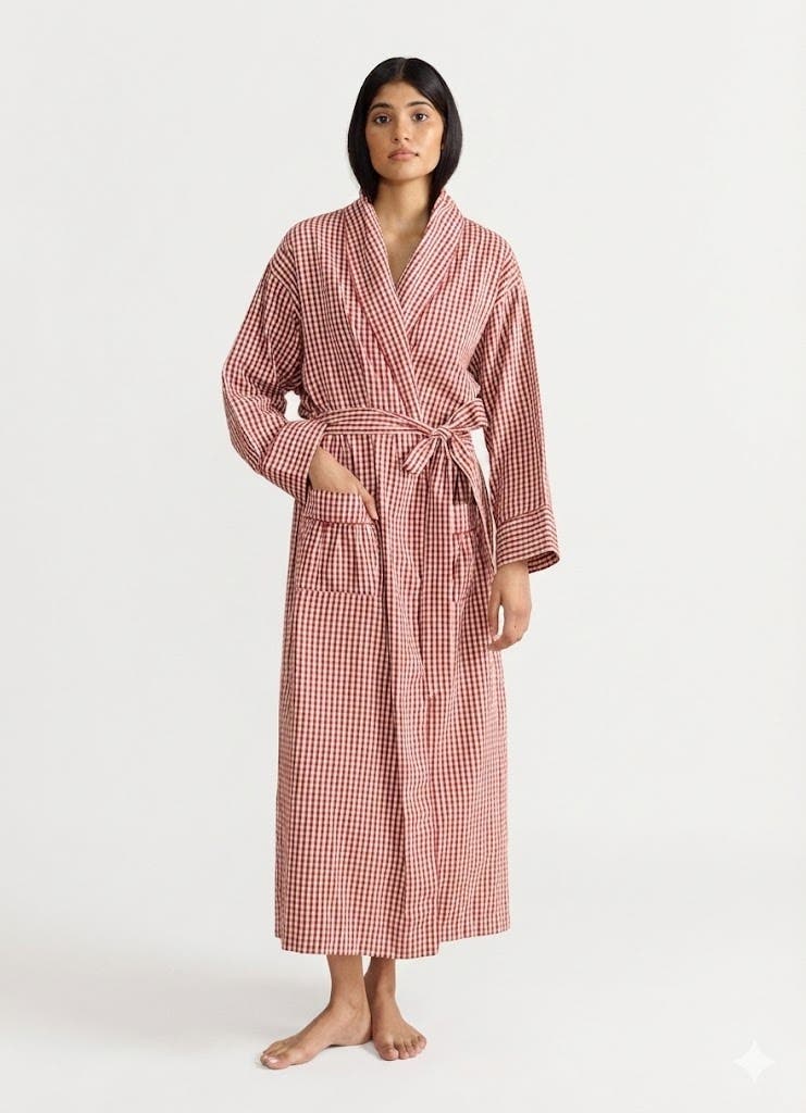 Rust Gingham