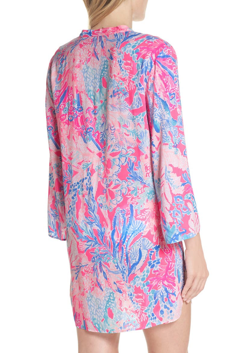 Esme Cover-Up, Alternate, color, LIGHT PASCHA PINK AQUADESIAC