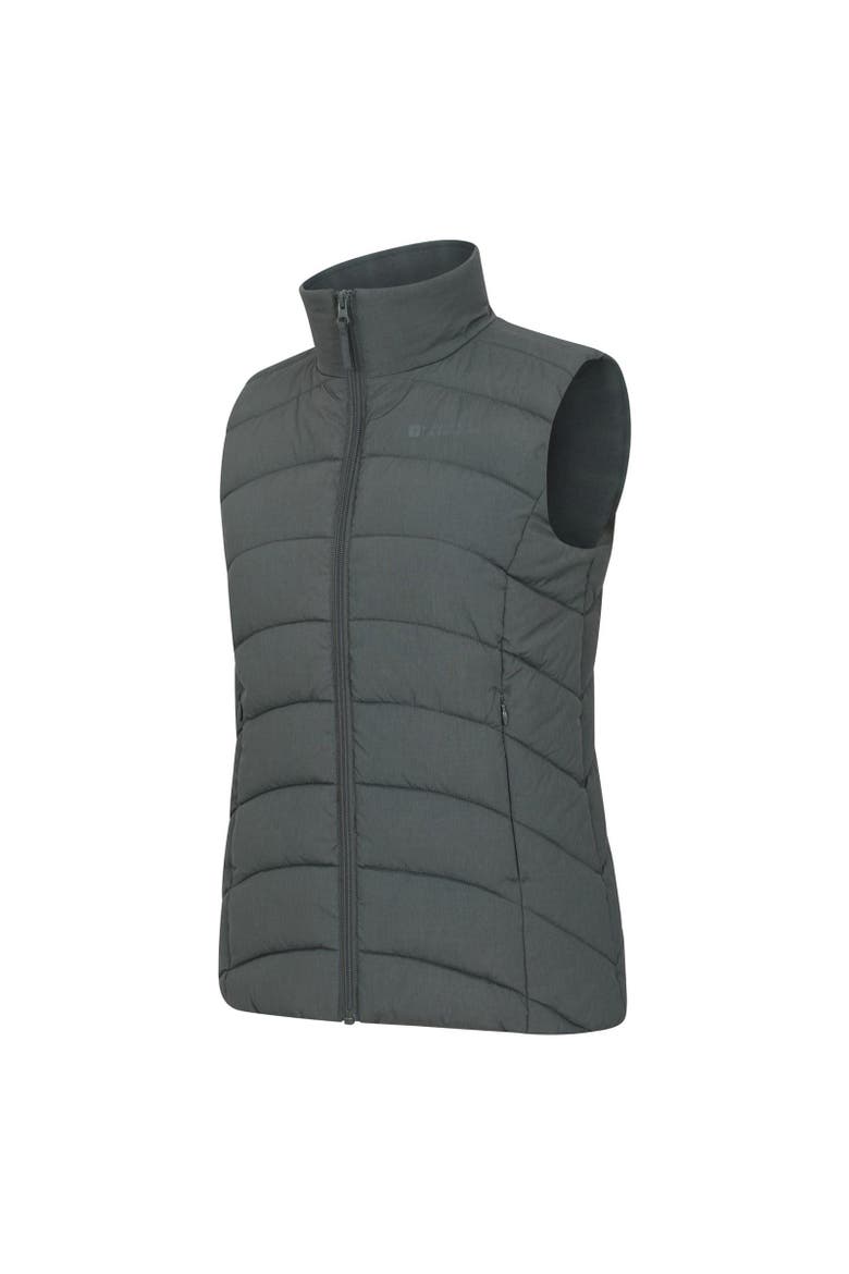 Opal Padded Vest, Alternate, color, Dark Khaki