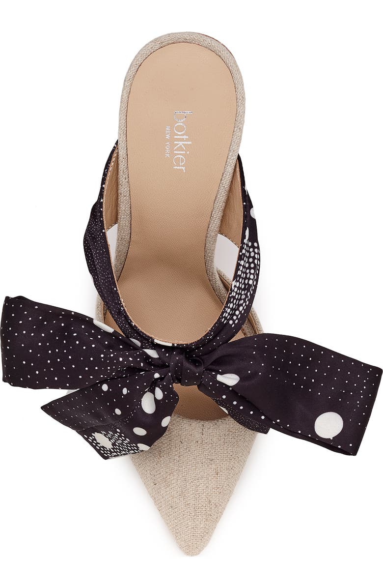 Botkier Hampton Bow Pointy Toe Mule, Alternate, color,