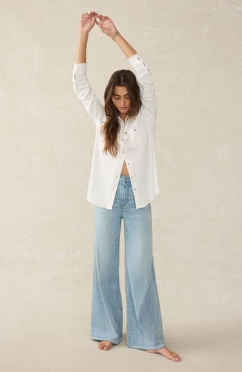 Saturday High Waist Wide Leg Jeans