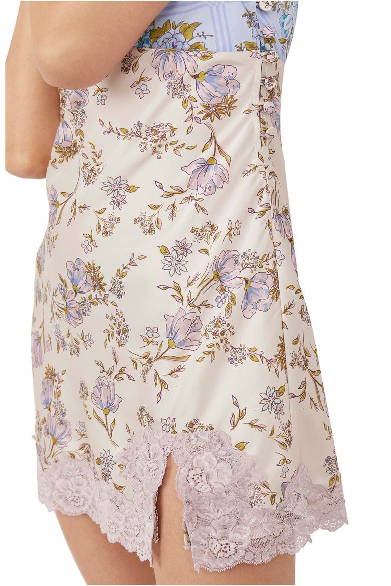 American Rose Slip Nightgown, Alternate, color, TEA COMBO