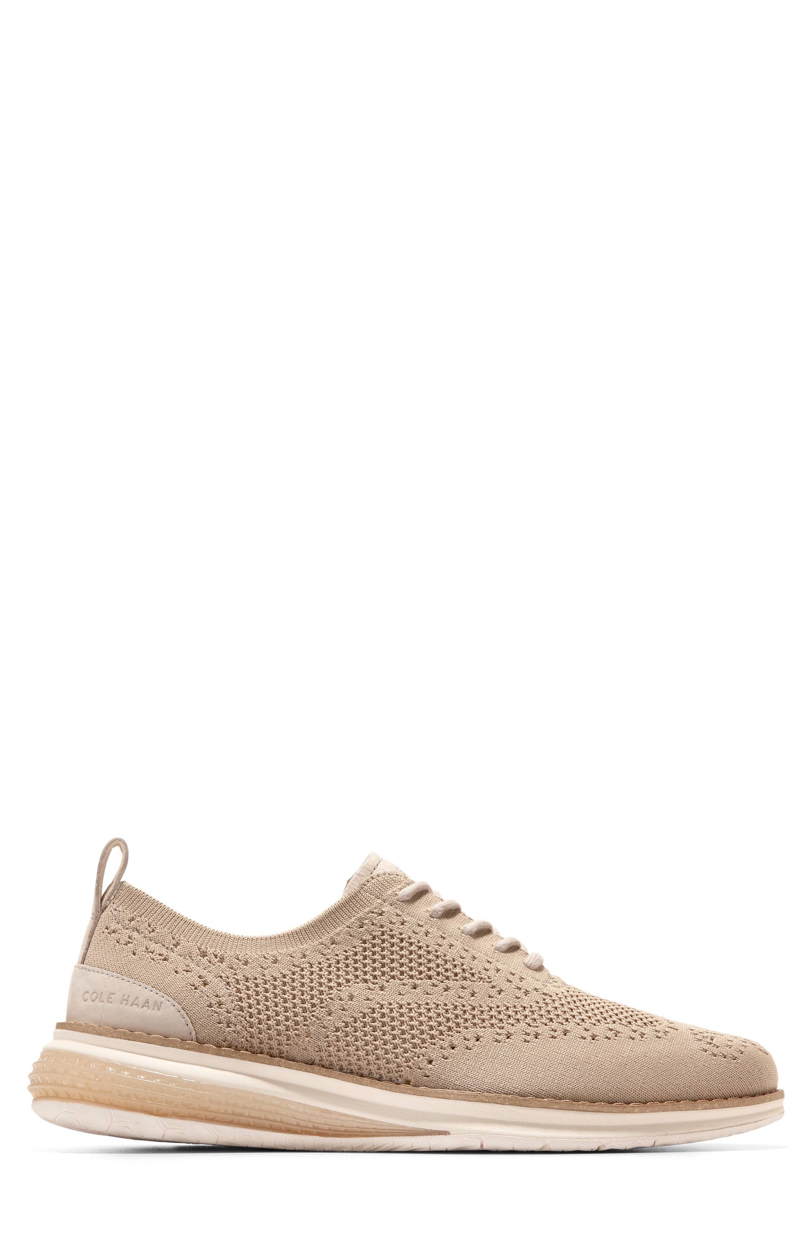 Cole Haan Original Grand Energyweave Stitchlite<sup>™</sup> Oxford, Alternate, color, Rye / Ivory / Natural