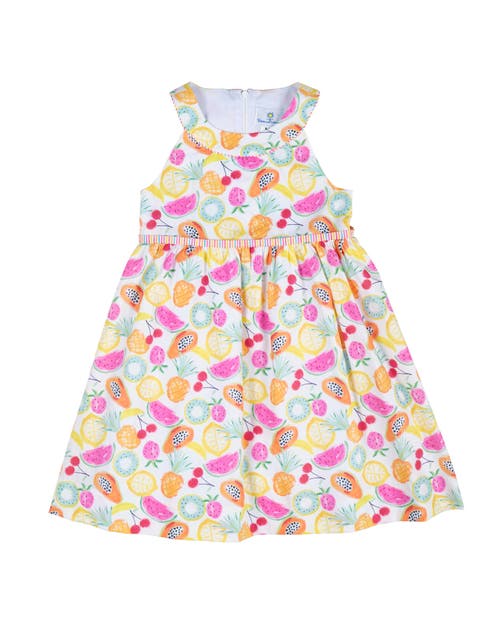 Florence Eiseman Fruit Print Dress In Multi