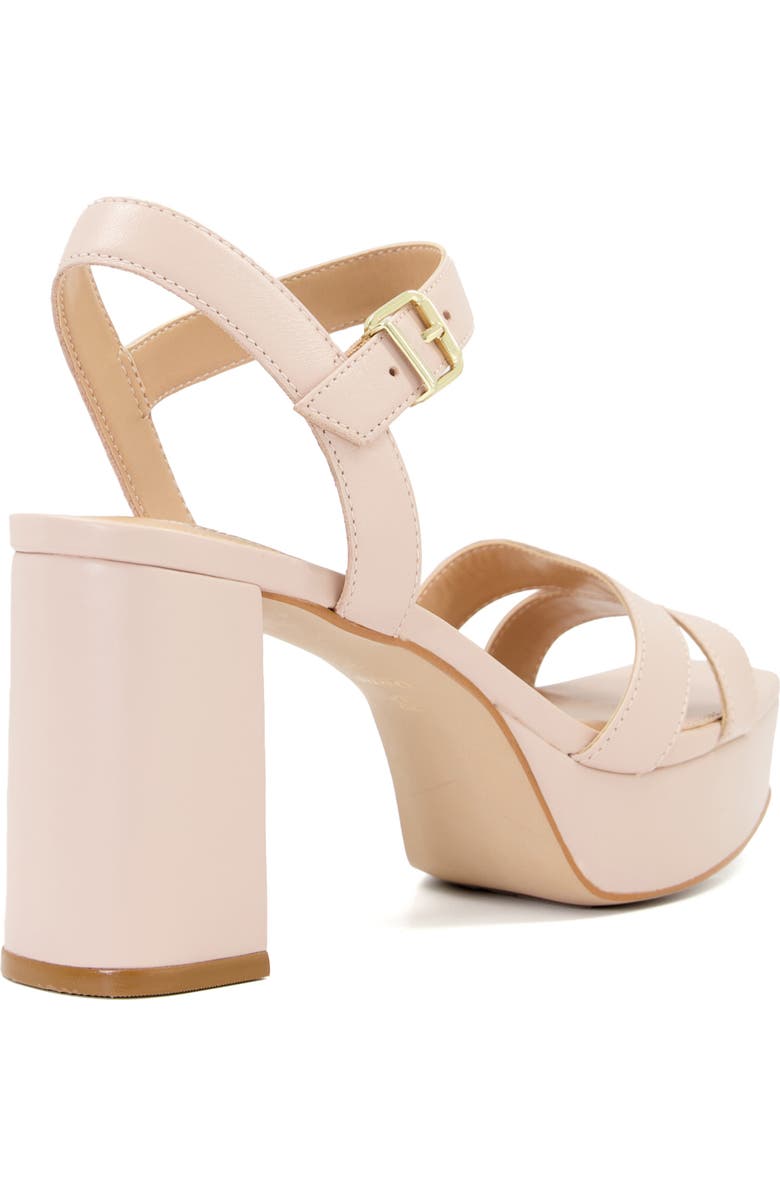 Dune London Molten Platform Sandal, Alternate, color,