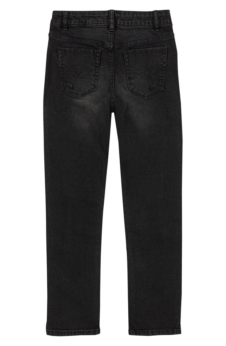 Hudson Jeans Kids' Destructed Straight Leg Jeans, Alternate, color, 