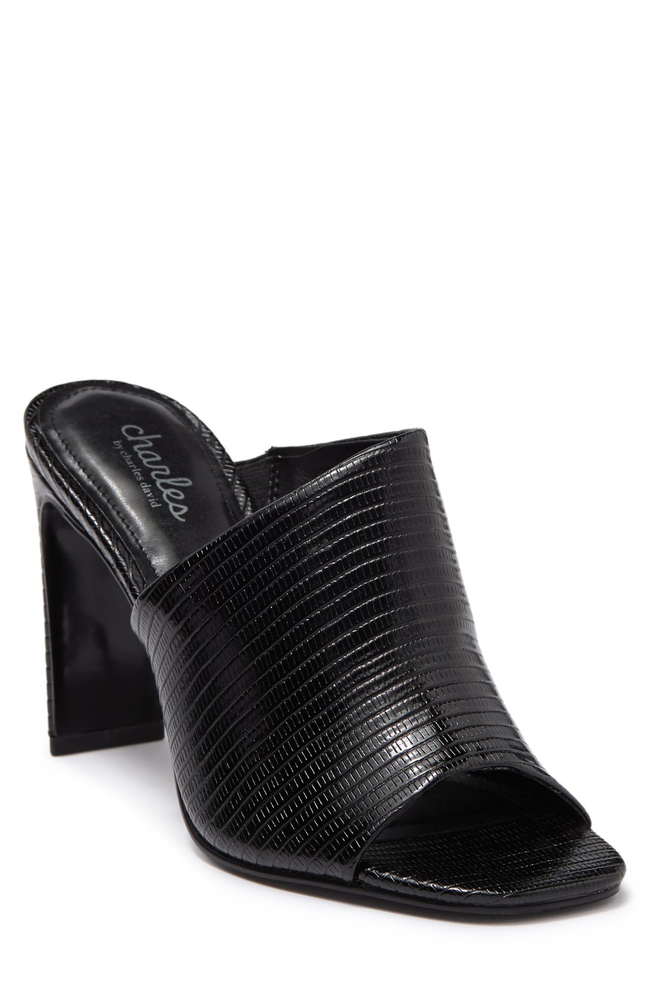 Charles by Charles David Genie Textured Mule Sandal, Main, color, 