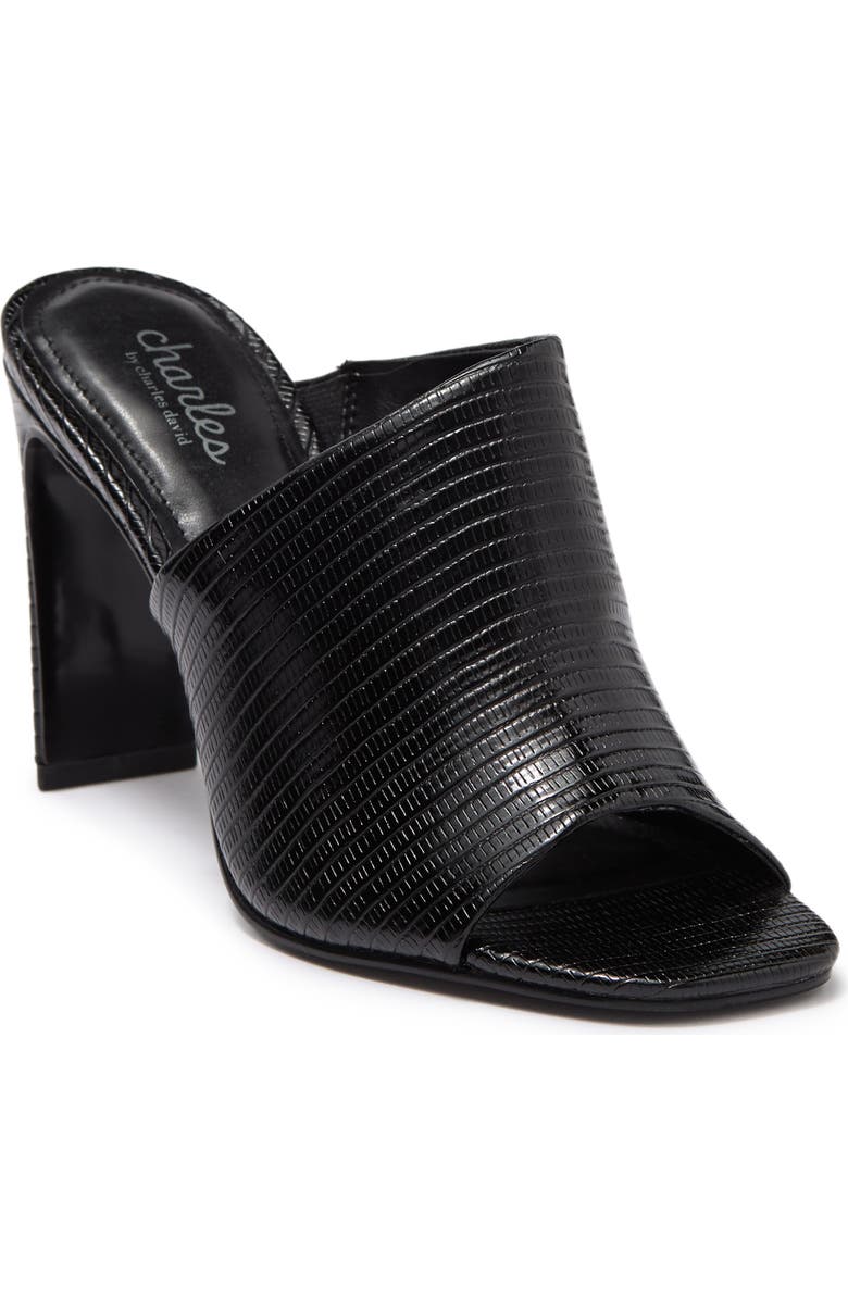 Charles by Charles David Genie Textured Mule Sandal, Main, color,