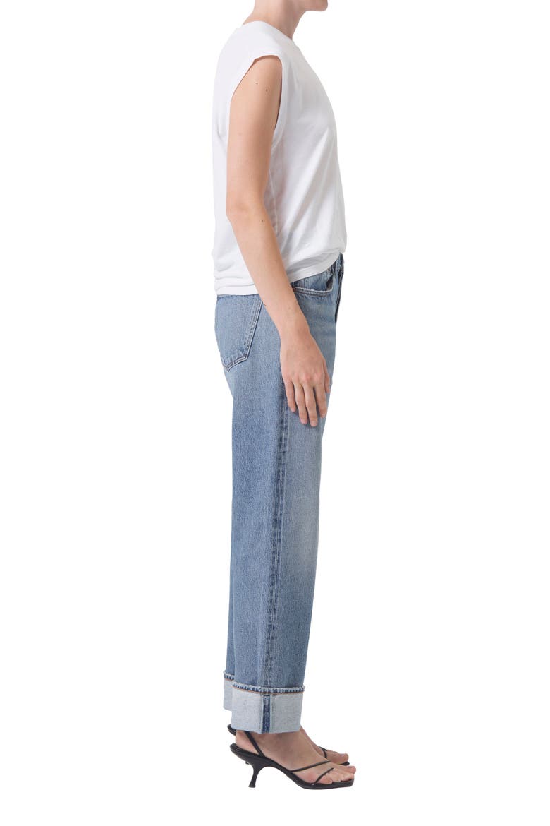 Fran High Waist Wide Straight Leg Jeans, Alternate, color, INVENTION