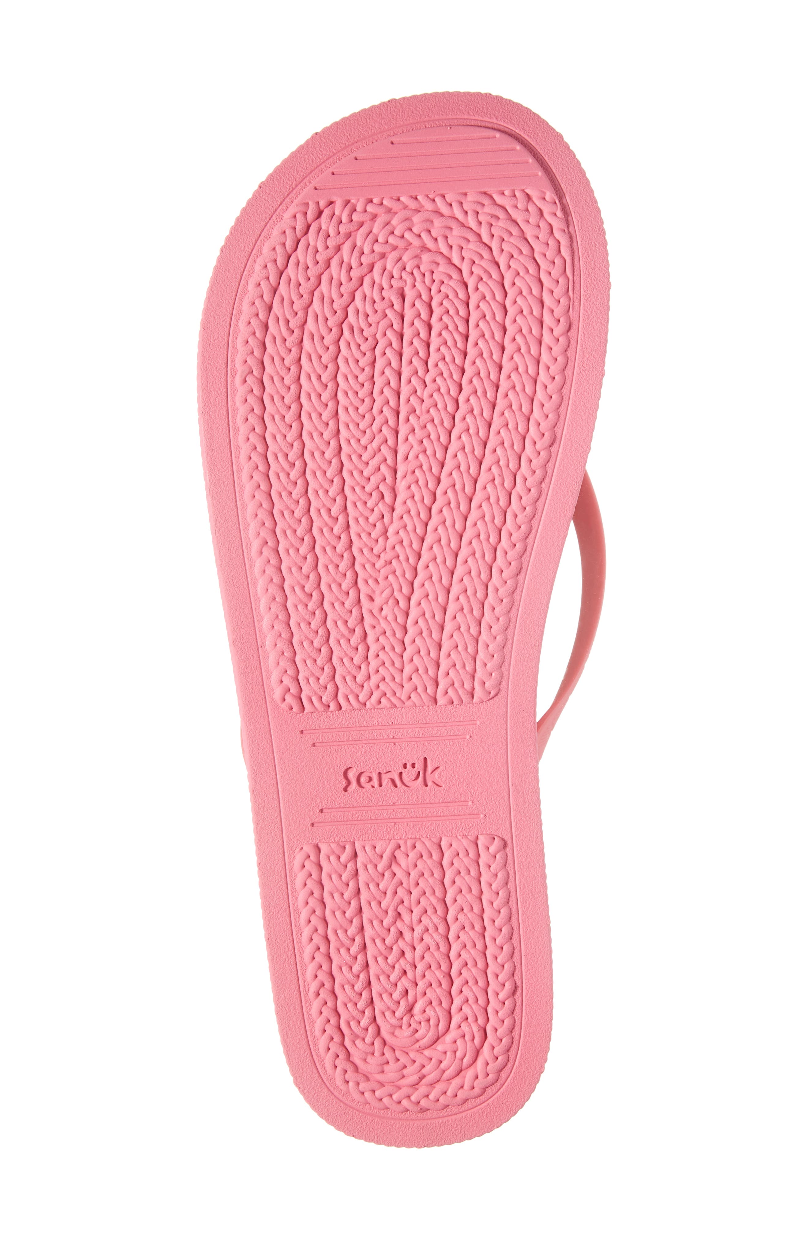 Sanuk Funshine Water Friendly Flip Flop, Alternate, color, Hot Pink
