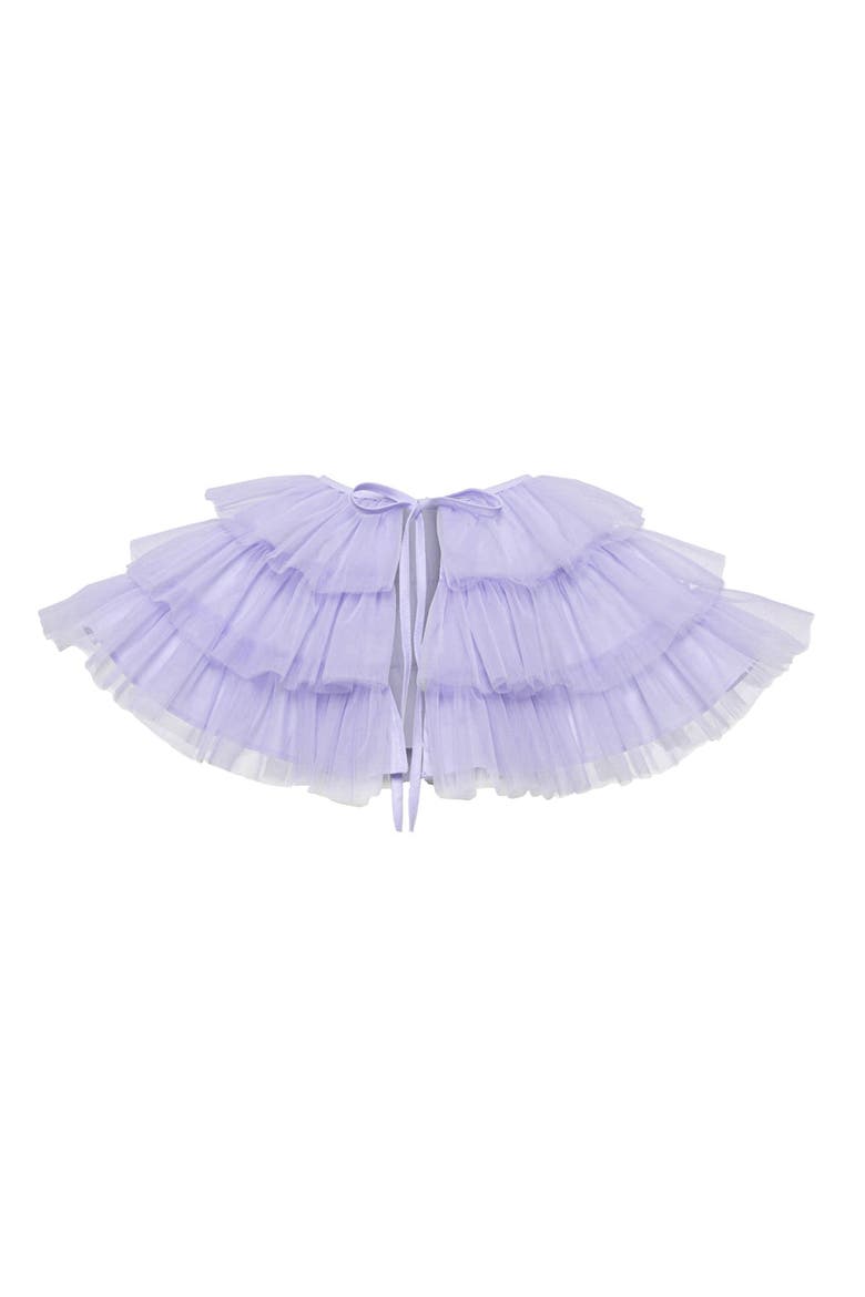 Cloud Tulle Dress Set, Alternate, color, Purple Bloom