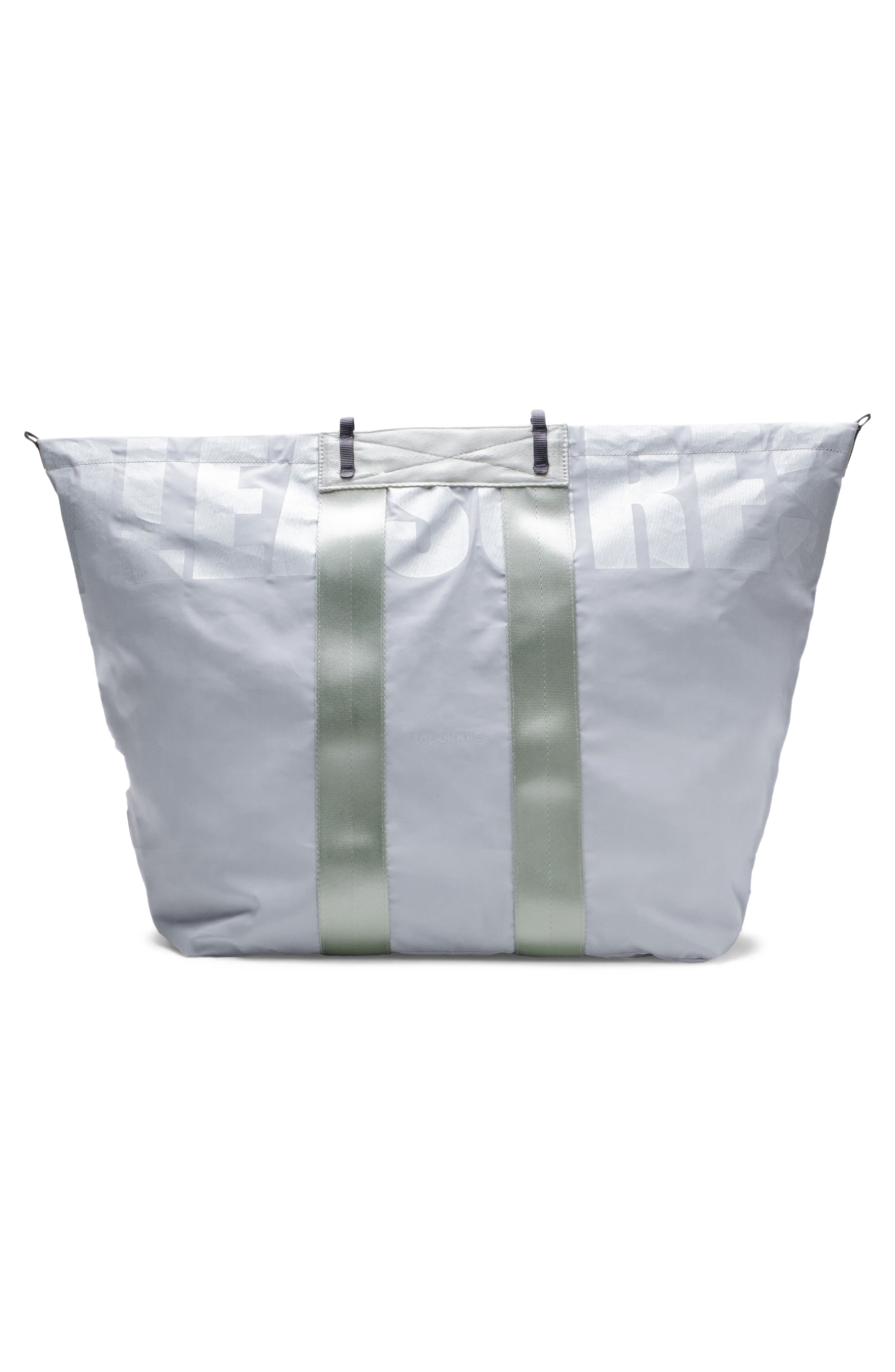 PLEASURES x Topologie Summit Reversible Tote, Alternate, color, Black / Gray