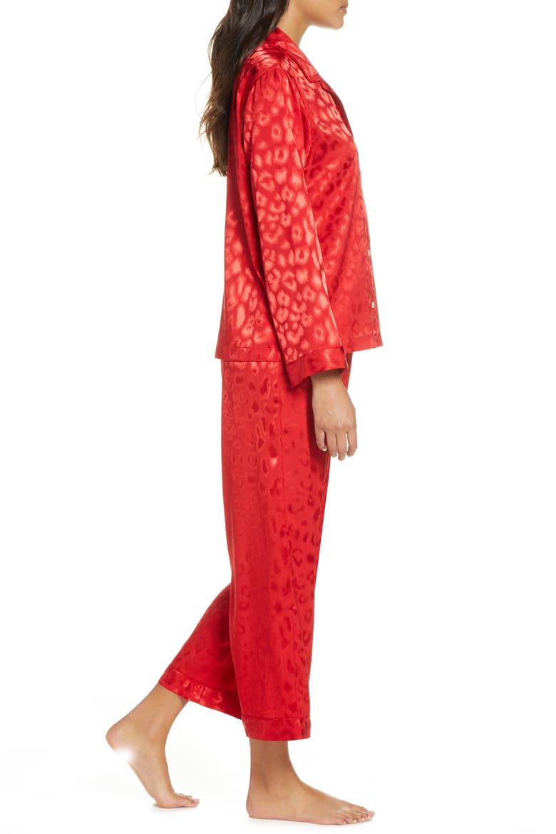 Satin Pajamas, Alternate, color, CRIMSON RED
