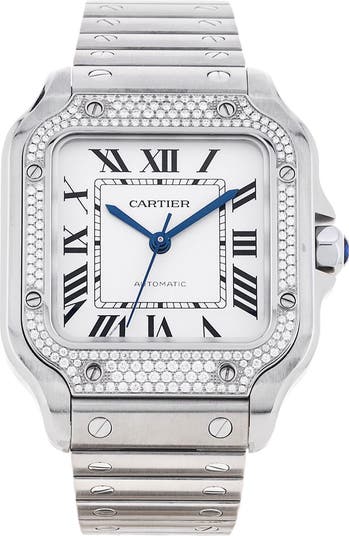Watchfinder Cartier Preowned 2022 Santos De Cartier Diamond