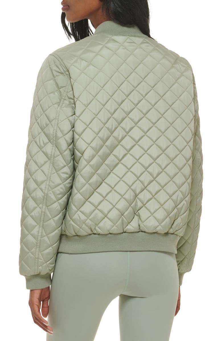Levi's<sup>®</sup> Women's Fleece Lined Diamond Quilted Jacket, Alternate, color, Sea Green