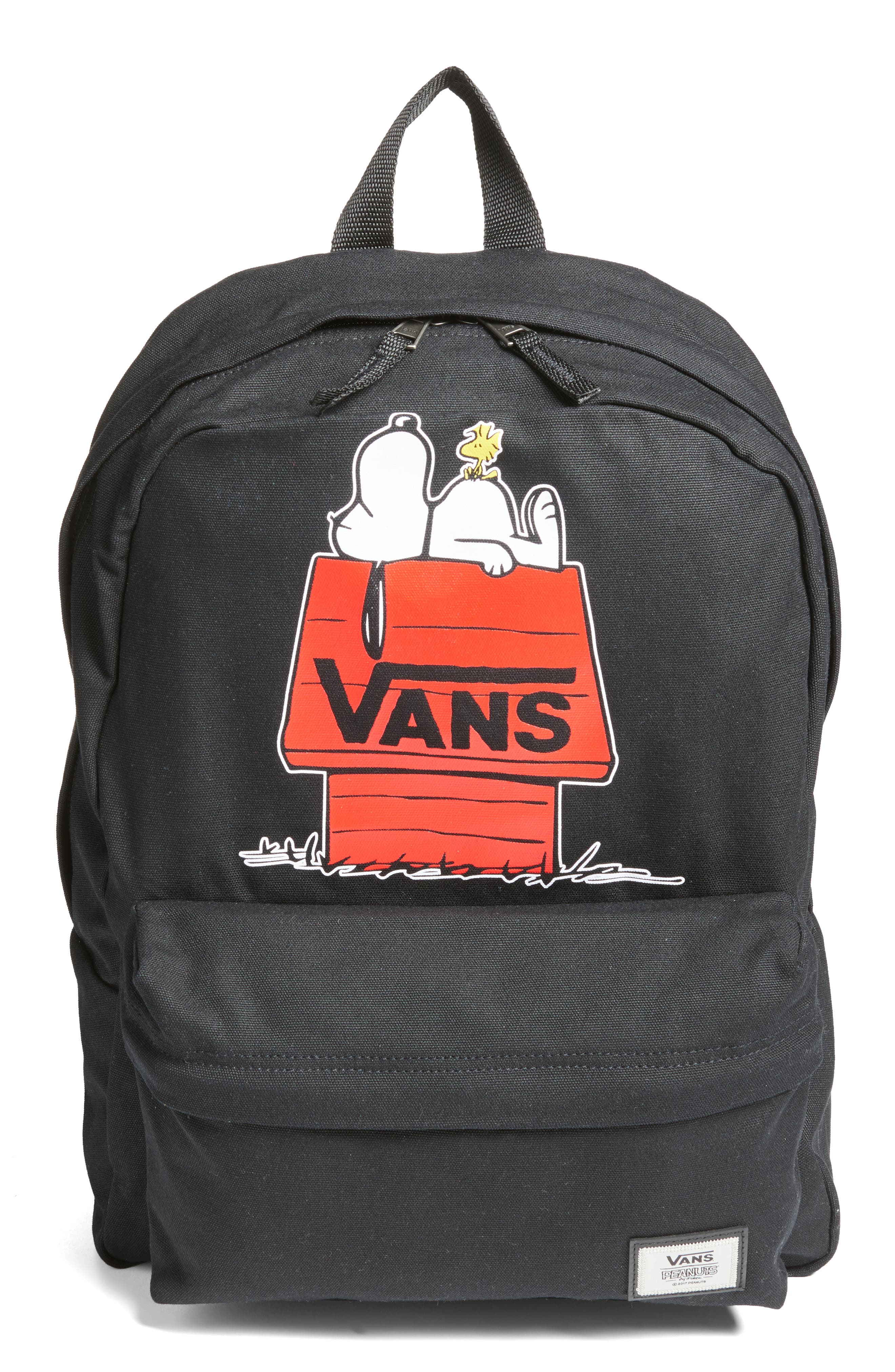 Vans x Peanuts<sup>®</sup> Snoopy & Woodstock Backpack, Main, color, 