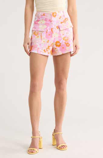 maje Isella Floral Shorts