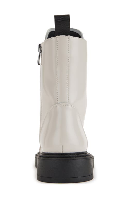 Dkny Malaya High Shine Lace Up Boot In Multi